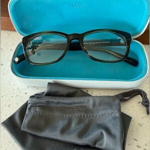 NEW Warby Parker Finch 234 Square Brown 52×18 Frame Glass Eyeglasses 52-18-140
